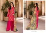 Mahajal Embroidered Lawn Suit ( Shocking Pink)
